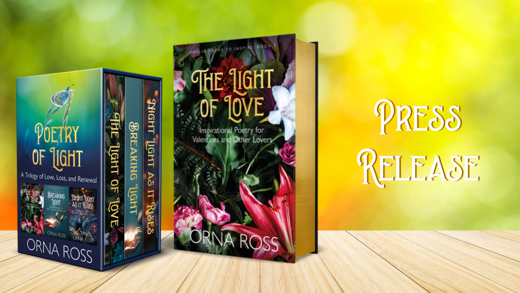 Press Release: Gift love poetry books for Valentine’s day