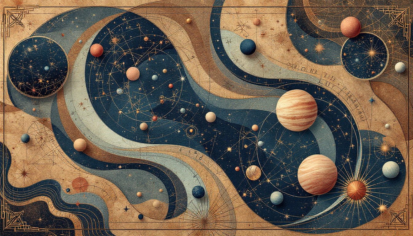 Milky Ways poem illustration